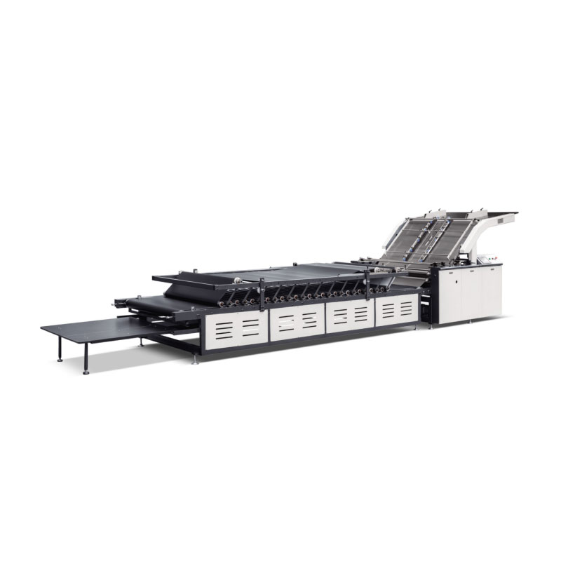Meaisín laminating fliúite leath-uathoibríoch